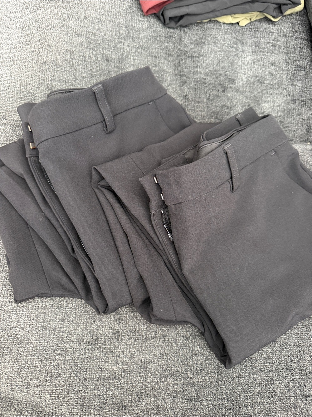 Express Women’s editor Black Dress Pants - Sleek Tailored Style bundle of 2